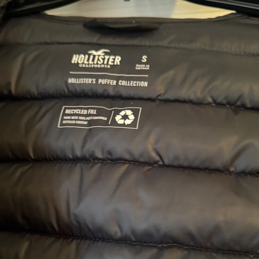 Hollister Blue and Beige Mountain Jacket